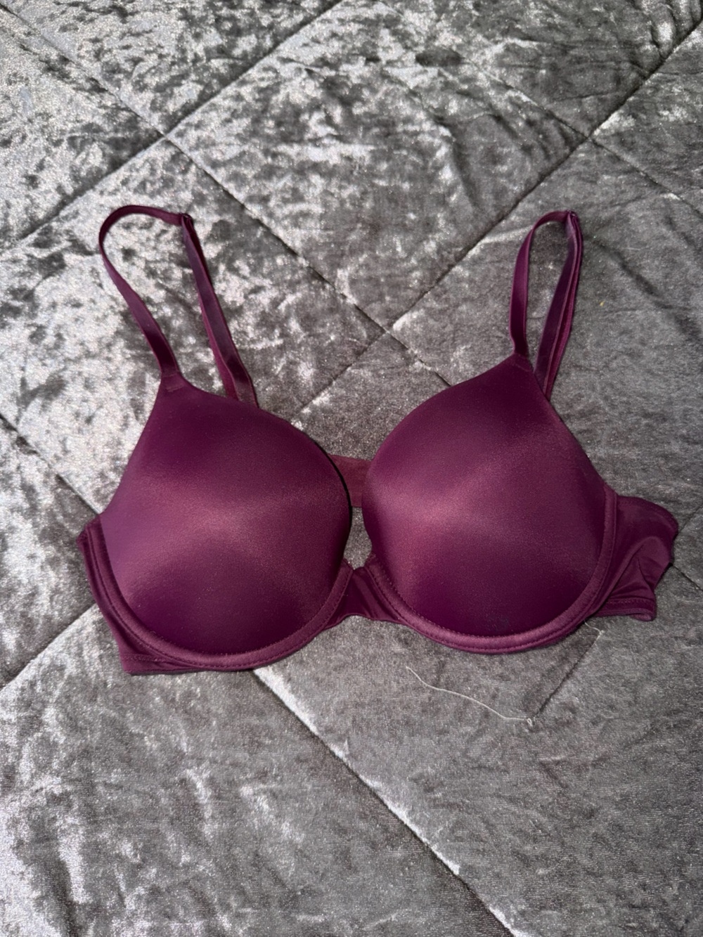 PINK Victoria's Secret Plum T-Shirt Bra